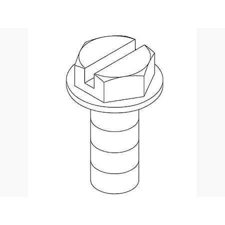 Kohler Screw, 1/4-20 X 0.625, Flat Head 1091091